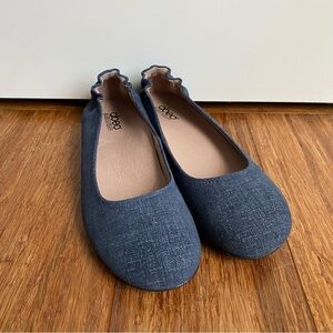 ABEO Denim Blue Tammy Ballet Flats 8.5
